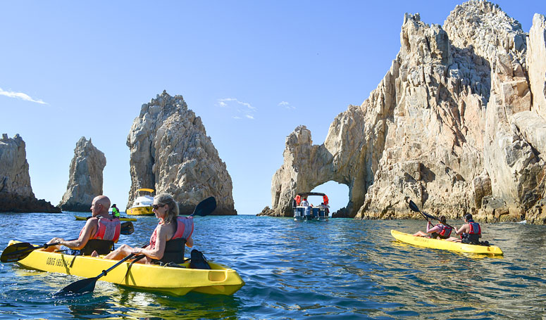 Glass bottom Kayak & Snorkel at the Arch