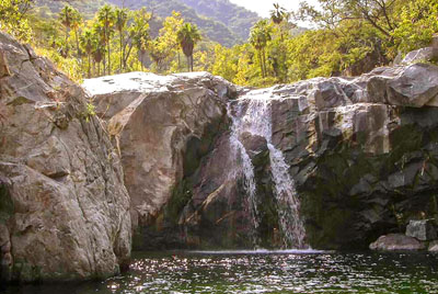 Sierra de la Laguna river