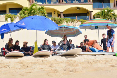 Cabo Surfing classes